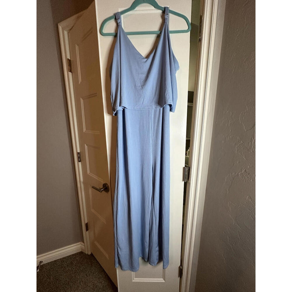 Baby Blue Maternity Jumpsuit Size XXL